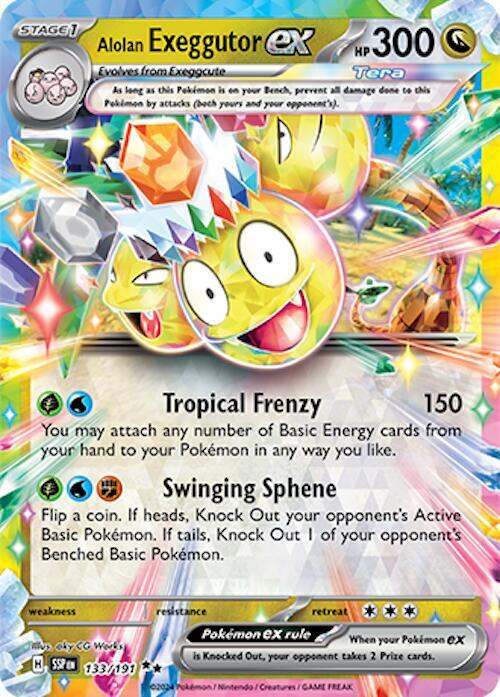 Alolan Exeggutor ex – 133/191