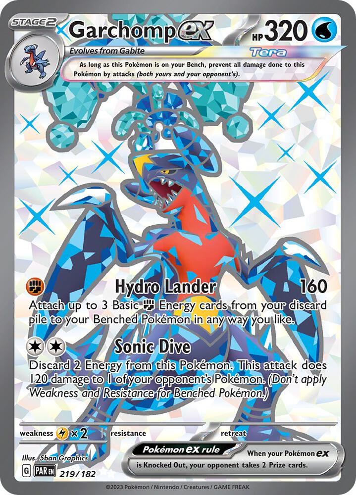 Garchomp ex – 219/182