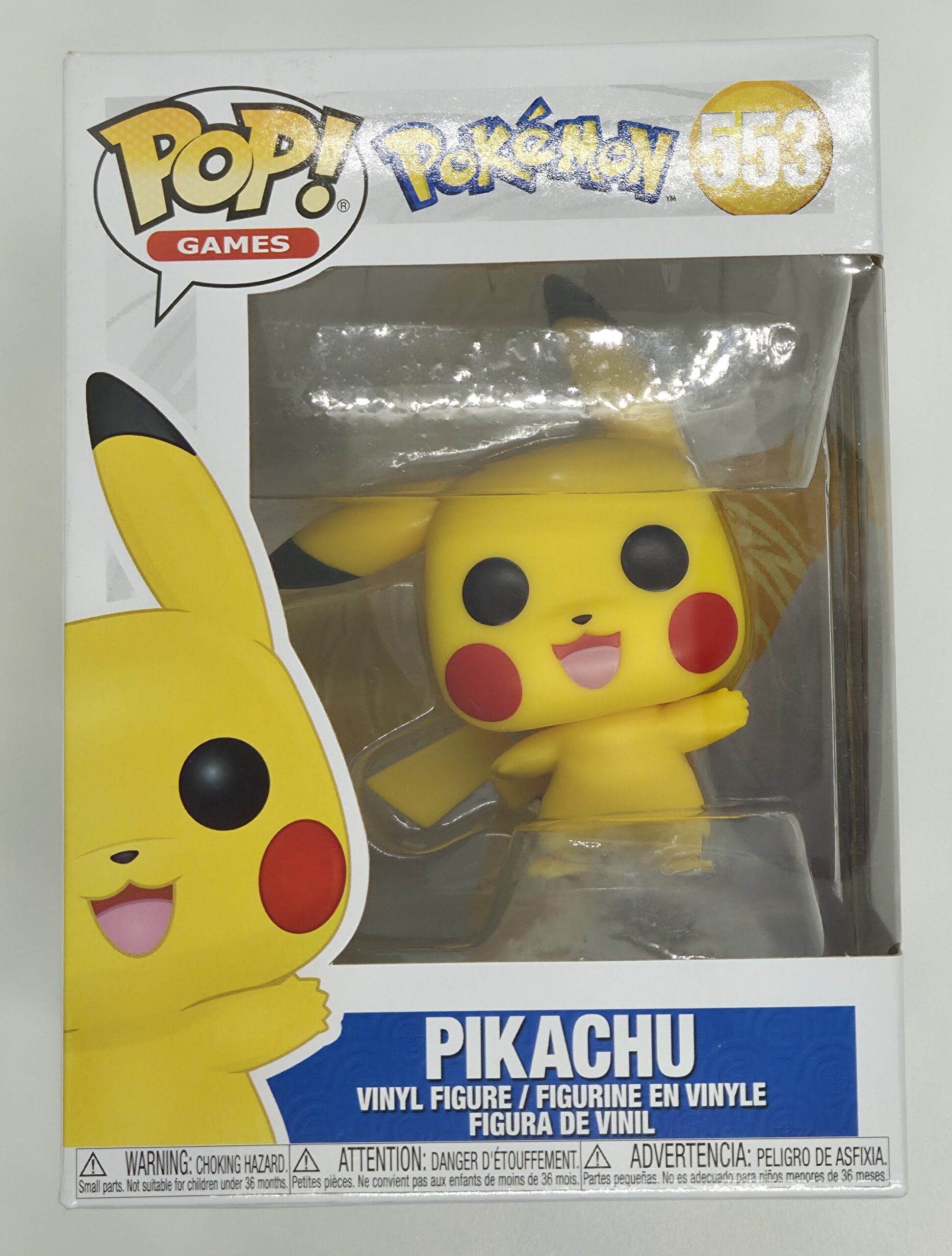FIGURA POP Games: Pokemon - Pikachu (Waving) - Imagen 2