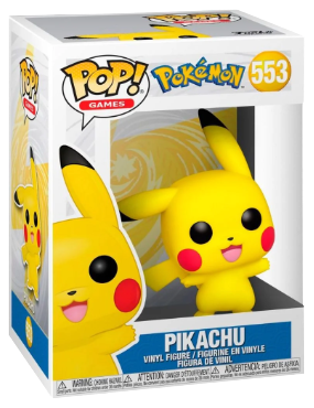 FIGURA POP Games: Pokemon – Pikachu (Waving)