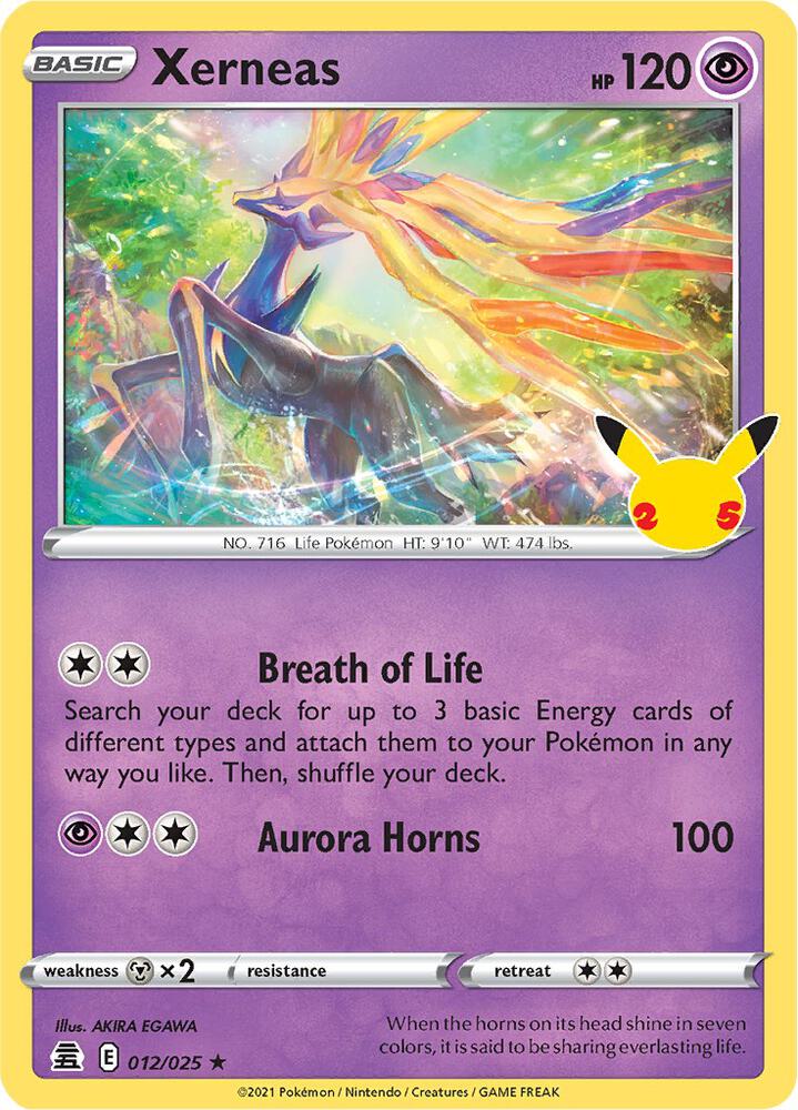 Xerneas – Celebrations (CLB)