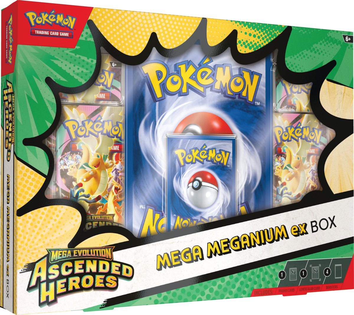 POKEMON TCG MEGA EVOLUTION – ASCENDED HEROES MEGA EX BOX ESPAÑOL