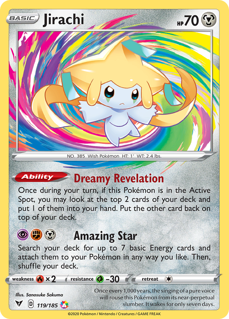 Jirachi 119/185 – Vivid Voltage